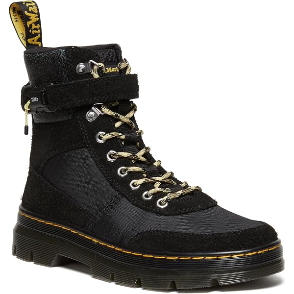 Amazon.com: Dr. Martens, Unisex Combs Tech Leather 8 Tie Boot